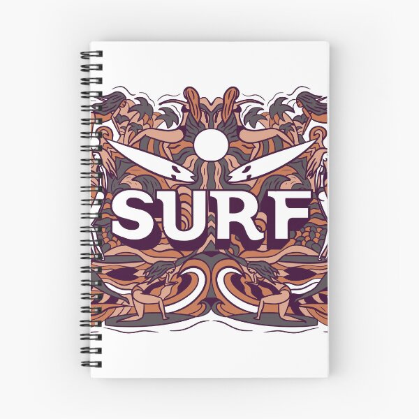 Artikelvorschau, Surfen, Boho, Strand, Gekritzel entworfen und verkauft von JDP--Designs.