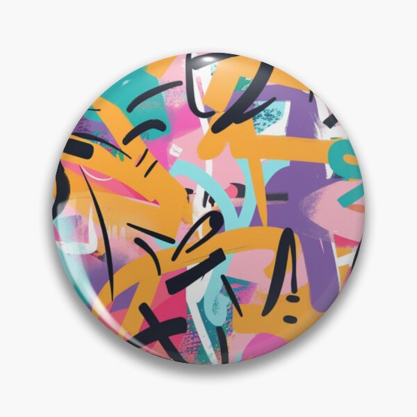 Item preview, Pastel Graffiti Style designed and sold by PrintsByFrank.