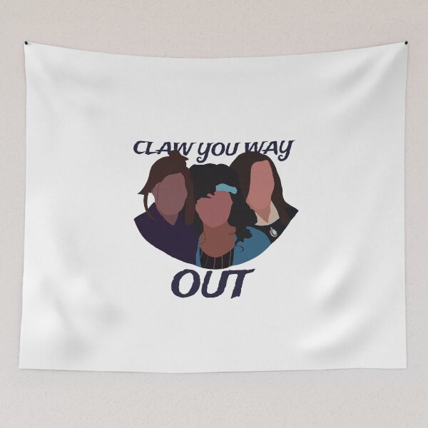 Item preview, claw you way out (w text) designed and sold by marvel stickers.
