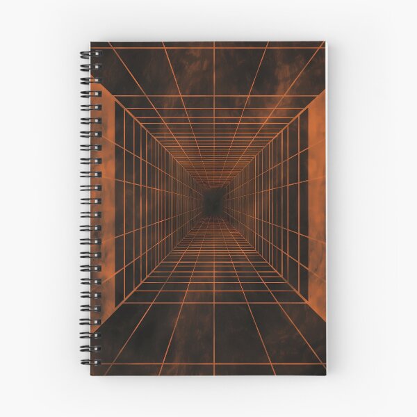 Artikelvorschau, Kopie des geometrischen Musters in Schwarz und Orange v.3 entworfen und verkauft von Print2Harbor.
