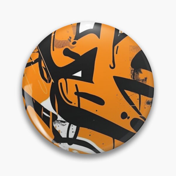 Item preview, Orange Graffiti Style designed and sold by PrintsByFrank.