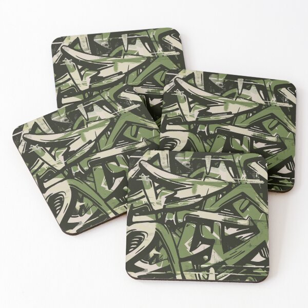 Item preview, Olive Graffiti Style designed and sold by PrintsByFrank.