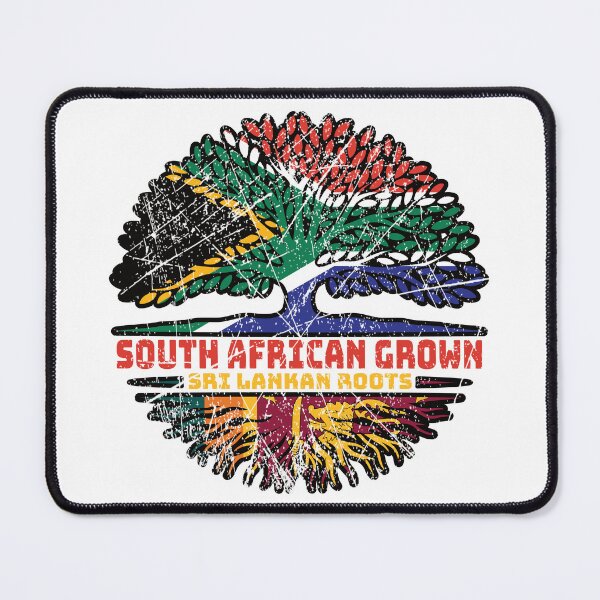 Item preview, Sri Lanka Sri Lankan South African South Africa Tree Roots Flag designed and sold by FlagX.