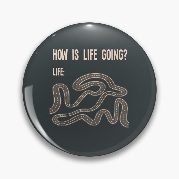 Item preview, How Is Life Going? designed and sold by Scrabbly Doodles.