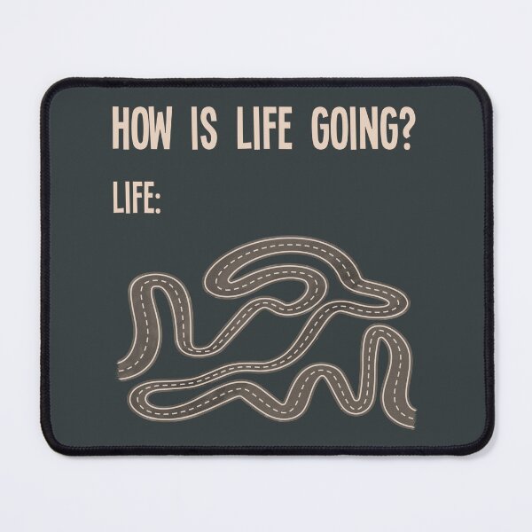 Item preview, How Is Life Going? designed and sold by Scrabbly Doodles.