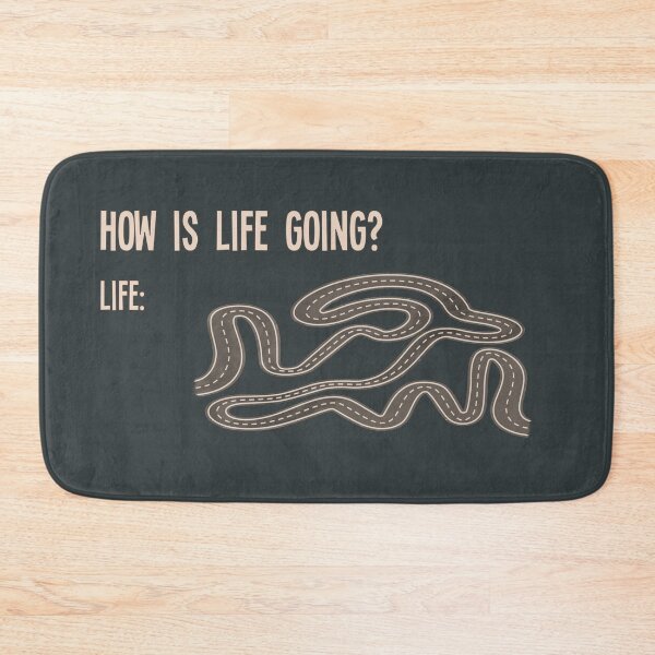 Item preview, How Is Life Going? designed and sold by Scrabbly Doodles.