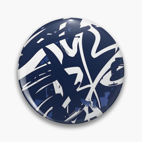Item preview, Navy Graffiti Style designed and sold by PrintsByFrank.