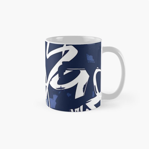 Item preview, Navy Graffiti Style designed and sold by PrintsByFrank.