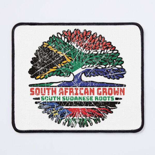 Item preview, South Sudan South Sudanese South African South Africa Tree Roots Flag designed and sold by FlagX.