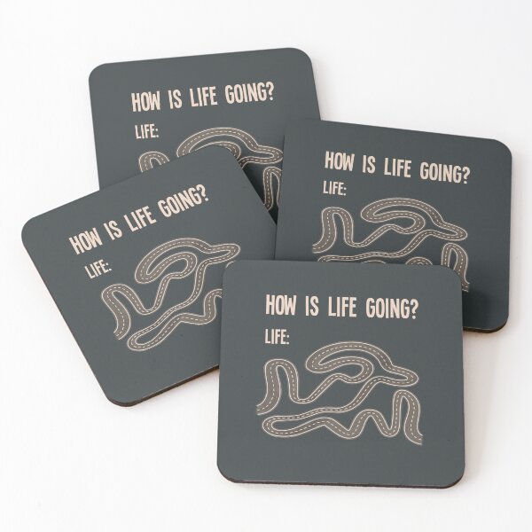 Item preview, How Is Life Going? designed and sold by Scrabbly Doodles.