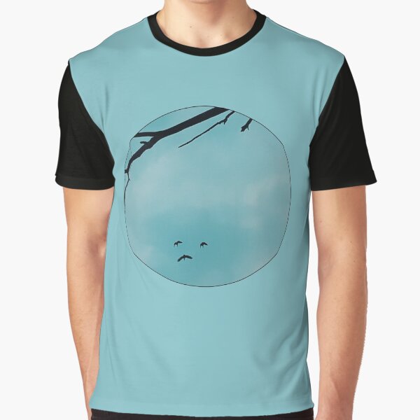 Item preview, Face Pareidolia Birds Feeling Blue Sad Face 2 of 4 designed and sold by Beachy.