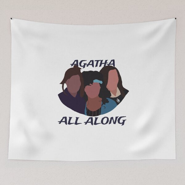 Item preview, agatha all along (w text) designed and sold by marvel stickers.