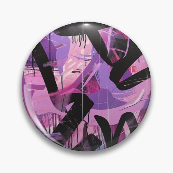 Item preview, Mauve Graffiti Style designed and sold by PrintsByFrank.