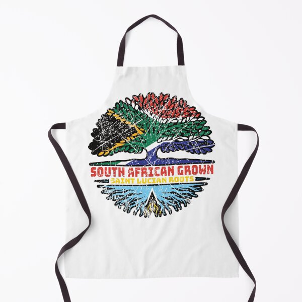 Item preview, Saint Lucia Saint Lucian South African South Africa Tree Roots Flag designed and sold by FlagX.