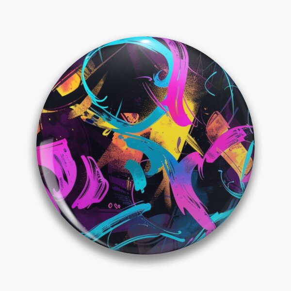 Item preview, Neon Graffiti Style designed and sold by PrintsByFrank.