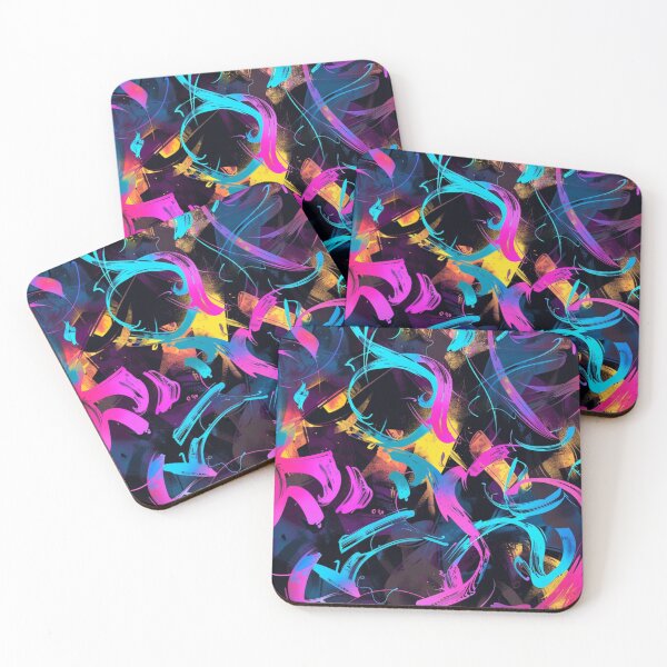 Item preview, Neon Graffiti Style designed and sold by PrintsByFrank.