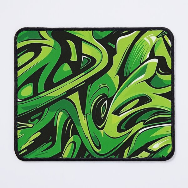 Item preview, Green Graffiti Style designed and sold by PrintsByFrank.