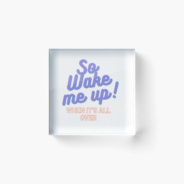 Item preview, Wake Me Up/ Music Product 002 designed and sold by GTV.