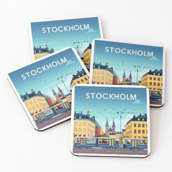 Artikelvorschau, Stockholm Poster Stockholm Kunst entworfen und verkauft von nomiraclehere.