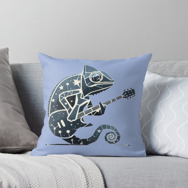 Item preview, Chameleon Playing Metalic Guitar Heavy Rock  designed and sold by Nanthanon.