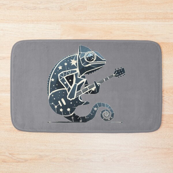 Item preview, Chameleon Playing Metalic Guitar Heavy Rock  designed and sold by Nanthanon.