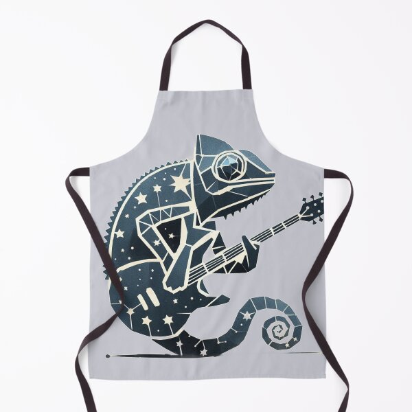 Item preview, Chameleon Playing Metalic Guitar Heavy Rock  designed and sold by Nanthanon.