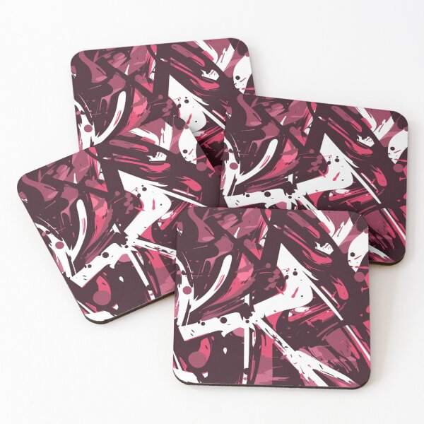 Item preview, Burgundy Graffiti Style designed and sold by PrintsByFrank.
