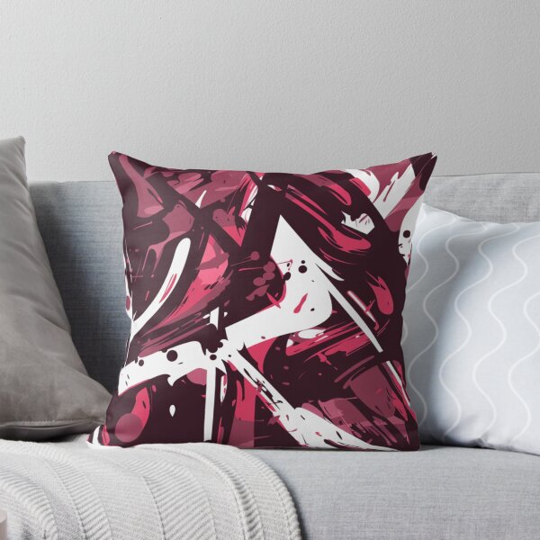 Item preview, Burgundy Graffiti Style designed and sold by PrintsByFrank.