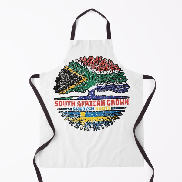 Item preview, Sweden Swedish South African South Africa Tree Roots Flag designed and sold by FlagX.