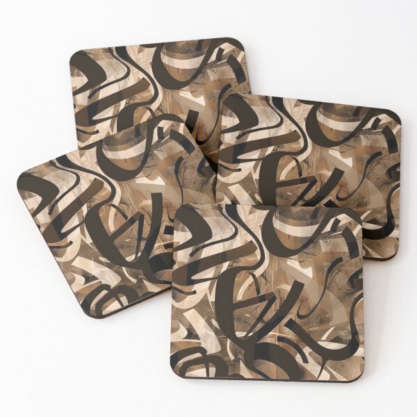 Item preview, Brown Graffiti Style designed and sold by PrintsByFrank.
