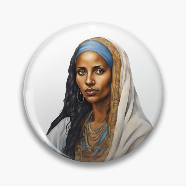 Item preview, Eritrean Watercolor Art, Eritrean Woman, African Style, Eritrea designed and sold by SRLND.