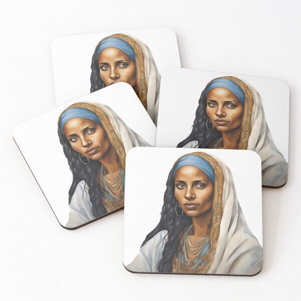 Item preview, Eritrean Watercolor Art, Eritrean Woman, African Style, Eritrea designed and sold by SRLND.