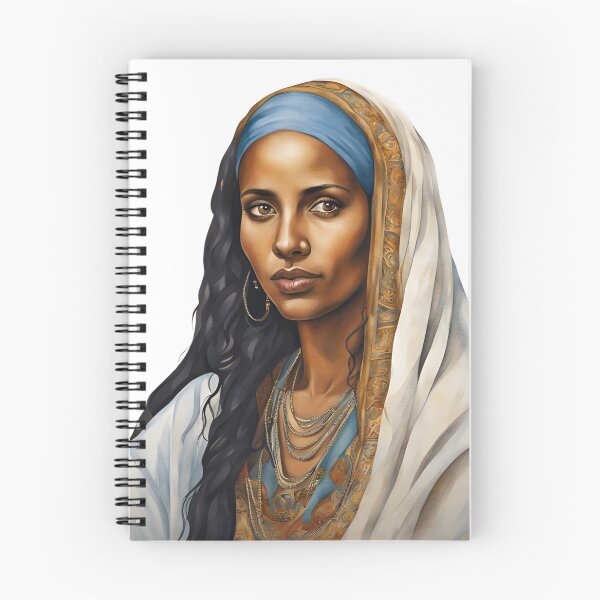 Item preview, Eritrean Watercolor Art, Eritrean Woman, African Style, Eritrea designed and sold by SRLND.