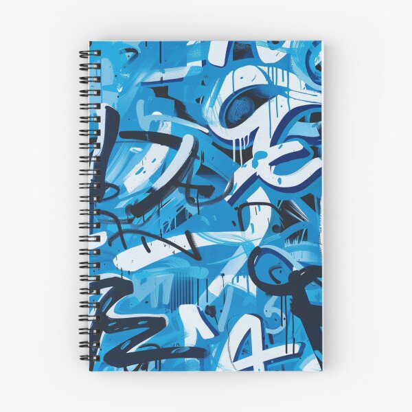Item preview, Blue Graffiti Style designed and sold by PrintsByFrank.
