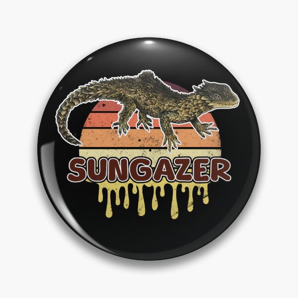 Item preview, Sungazer Giant Girdled Lizard Like a Dragon designed and sold by BeataY6Art.