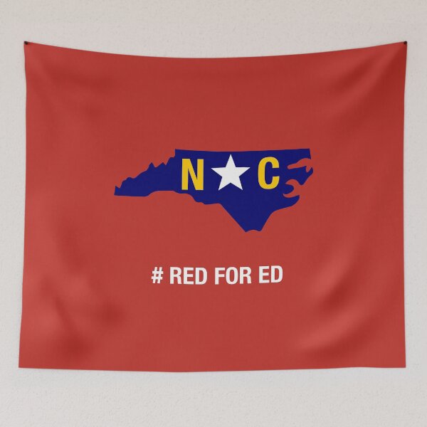 Item preview, North Carolina Red For Ed - 16 May NC Teacher Red designed and sold by maxarus.
