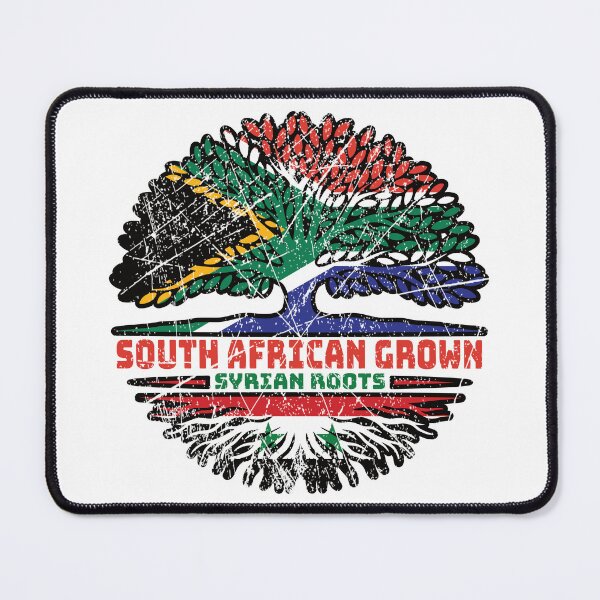 Item preview, Syria Syrian South African South Africa Tree Roots Flag designed and sold by FlagX.