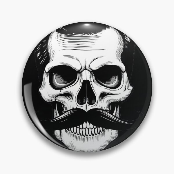 Item preview, Skull Barbershop Black White designed and sold by pauloss.