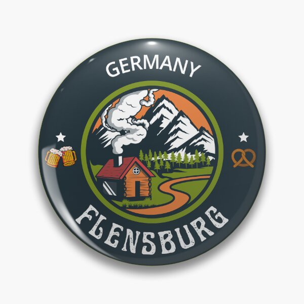 Item preview, Flensburg Germany Green Emblem designed and sold by World Designs.
