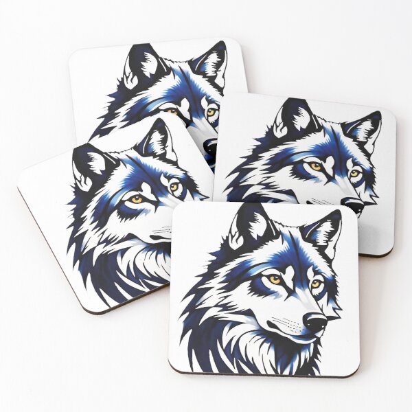 Item preview, wolf, predator, beast, art, graphics, designed and sold by DonnaBlankaArt.