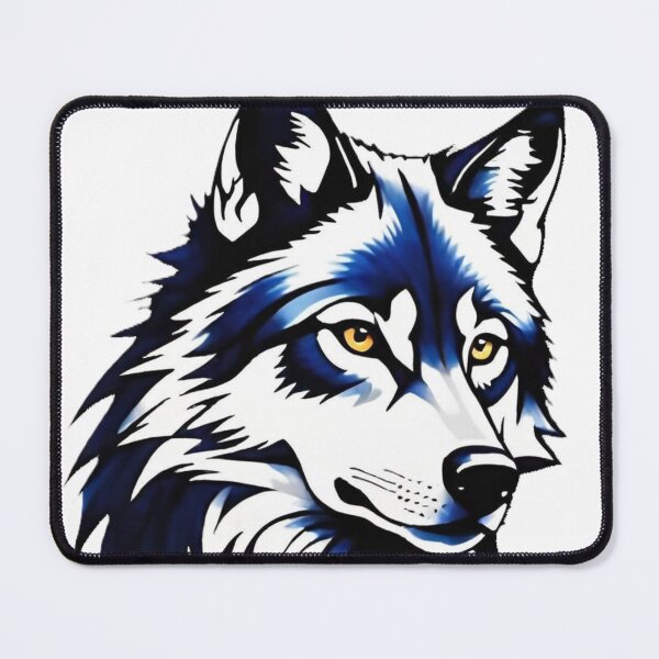 Item preview, wolf, predator, beast, art, graphics, designed and sold by DonnaBlankaArt.