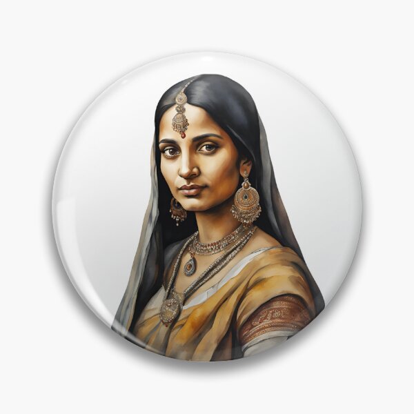 Item preview, India Watercolor Art, Indian Woman, Indian Style, India designed and sold by SRLND.