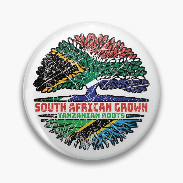 Item preview, Tanzania Tanzanian South African South Africa Tree Roots Flag designed and sold by FlagX.