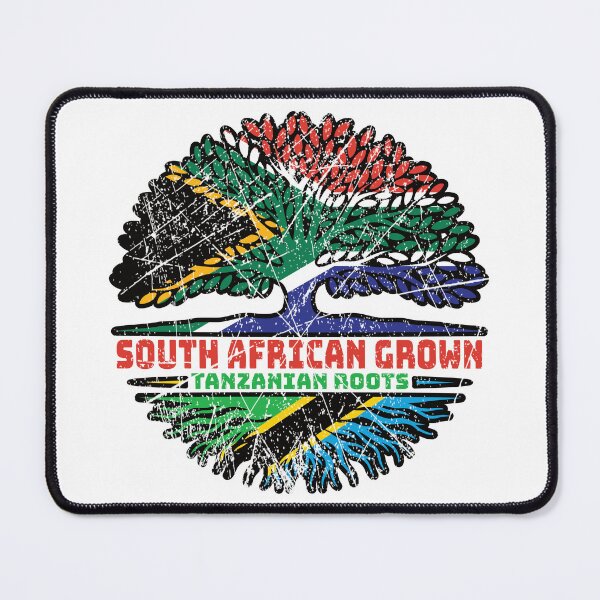 Item preview, Tanzania Tanzanian South African South Africa Tree Roots Flag designed and sold by FlagX.