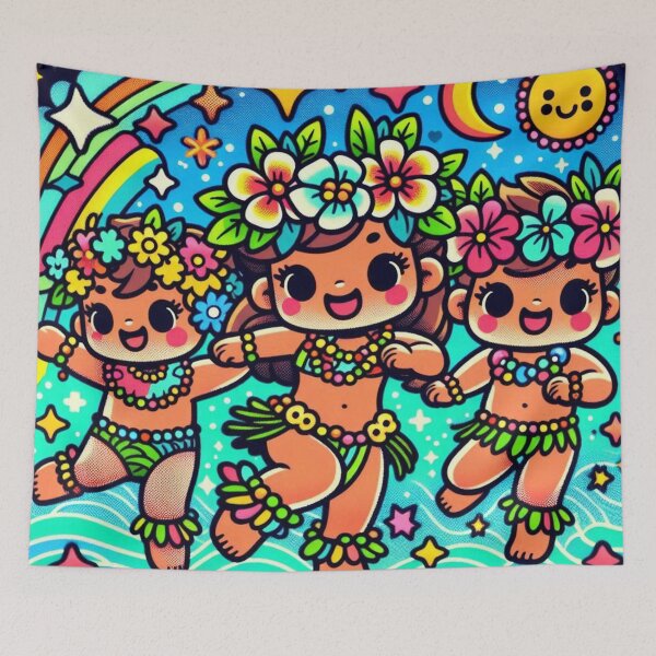 Item preview, Enchanting Hula Kids - 044 designed and sold by sagaofsilence.