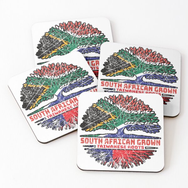 Item preview, Taiwan Taiwanese South African South Africa Tree Roots Flag designed and sold by FlagX.