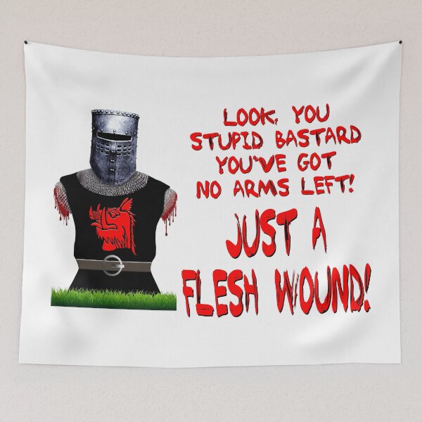Item preview, Just A Flesh Wound British Classic Film Comedy 1970s V1 designed and sold by RetrospectUK.