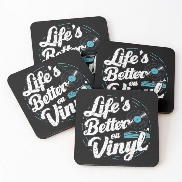 Item preview, Life's better on Vinyl designed and sold by 100Sunsets.