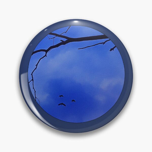 Item preview, Face Pareidolia Birds Feeling Blue Sad Face 4 of 4 designed and sold by Beachy.