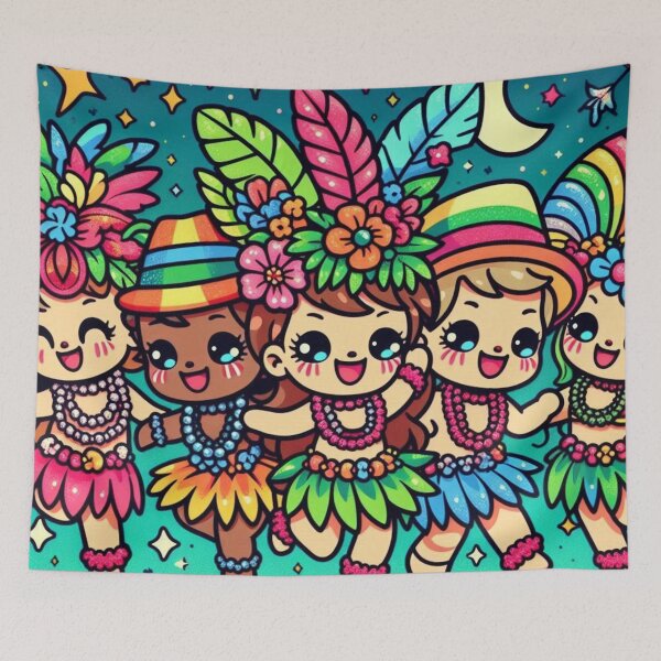 Item preview, Enchanting Hula Kids - 045 designed and sold by sagaofsilence.